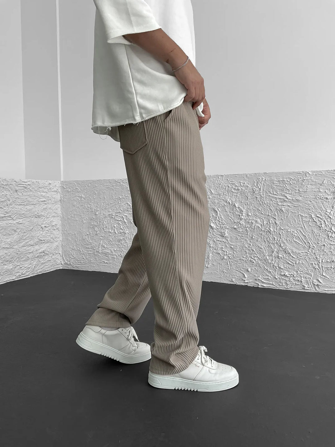 Nicolas™ - Comfortable Ribbed Spandex Trousers