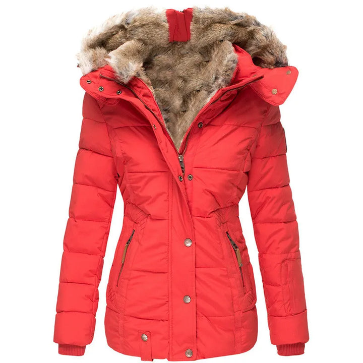 Aisa™ - Warm winter coat with fur lining