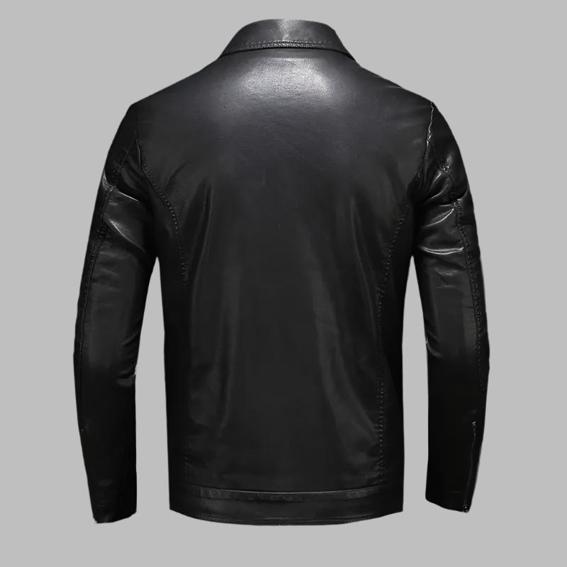 Vincent™ | Classic Leather Jacket