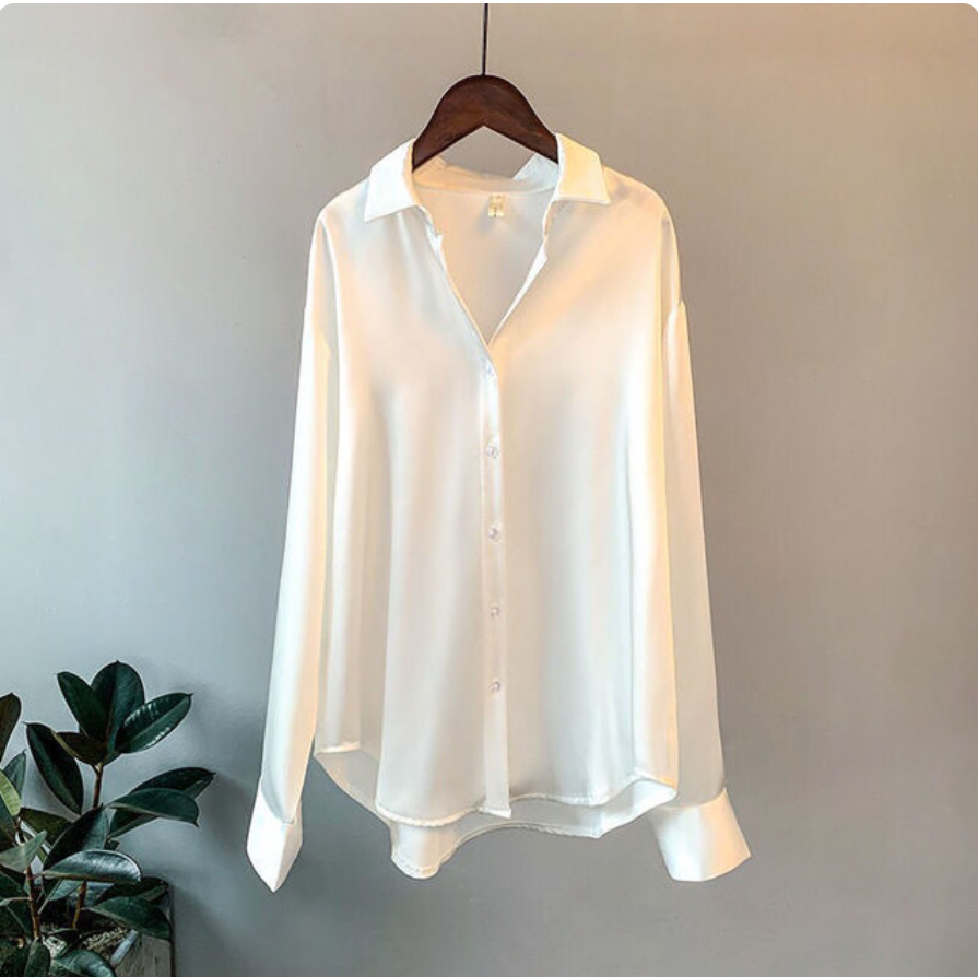 The Eliza Satin Shirt