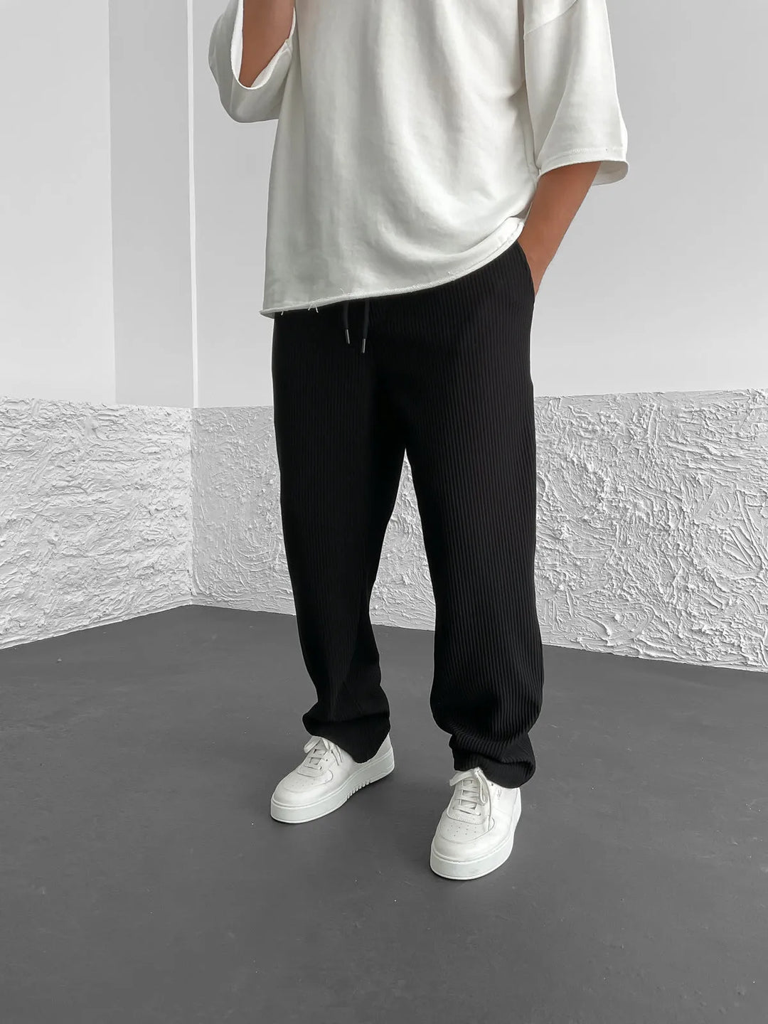 Nicolas™ - Comfortable Ribbed Spandex Trousers