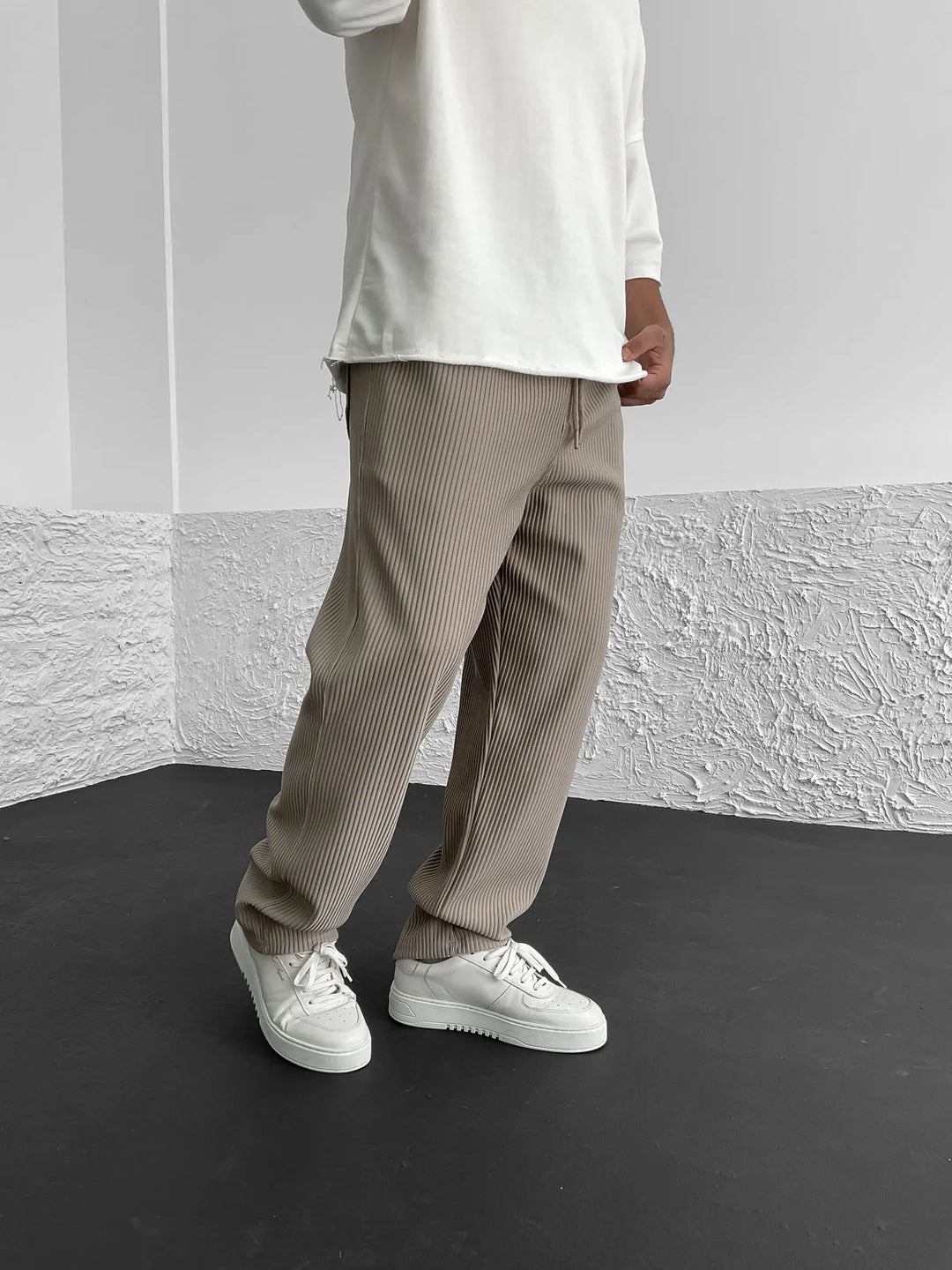 Nicolas™ - Comfortable Ribbed Spandex Trousers