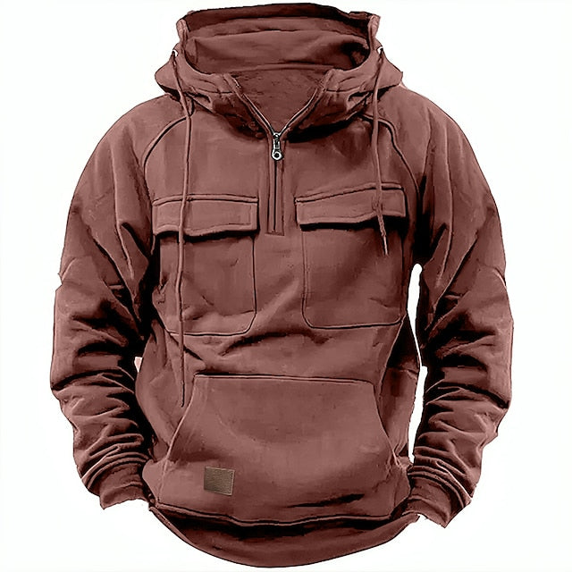 Xavier – Soft Zip-Up Hoodie