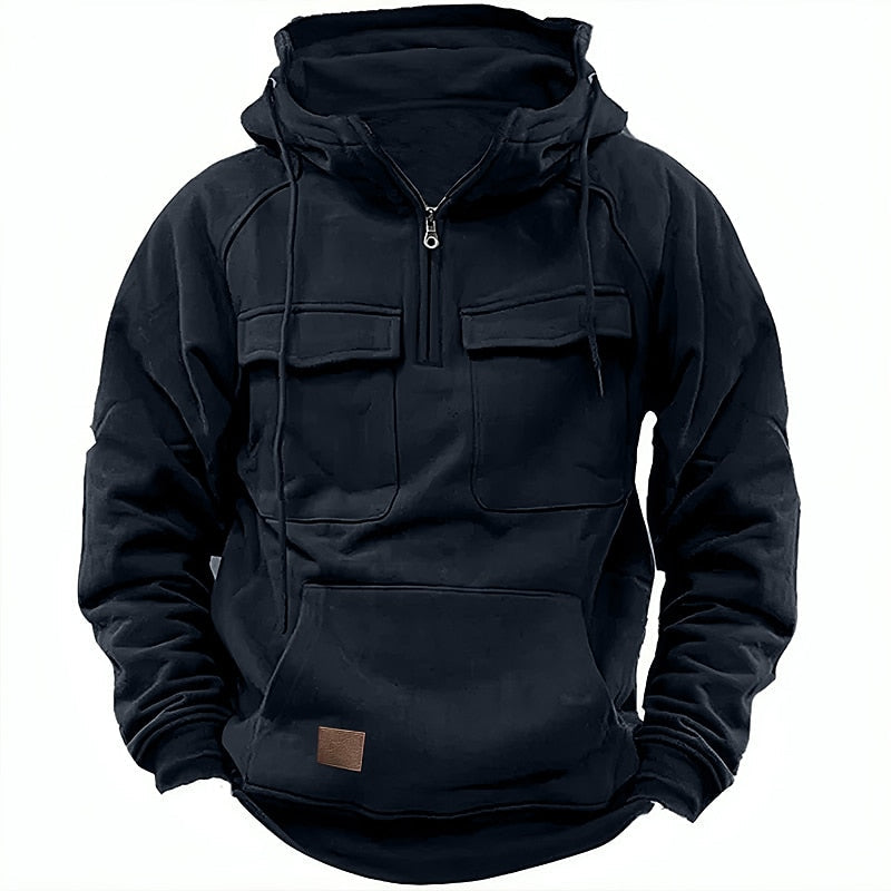 Xavier – Soft Zip-Up Hoodie