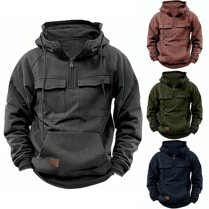 Xavier – Soft Zip-Up Hoodie